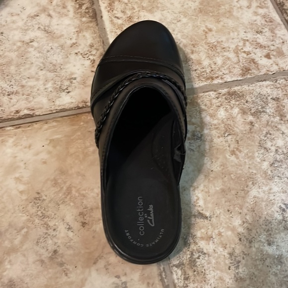 COPY - Clark’s Women’s Size 7 Laurieann Step Black Leather Mule 🚨Discount Shipp… - Picture 5 of 7
